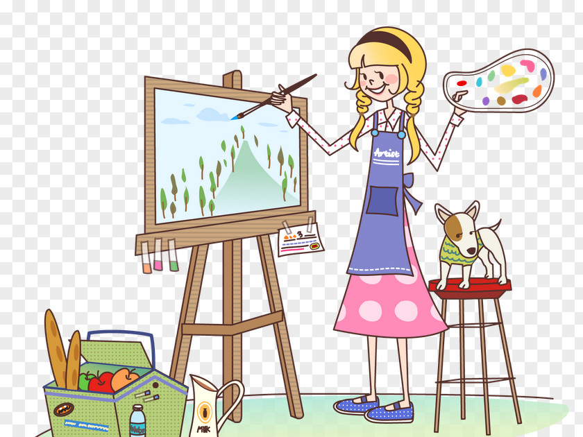 Painting Painter PNG