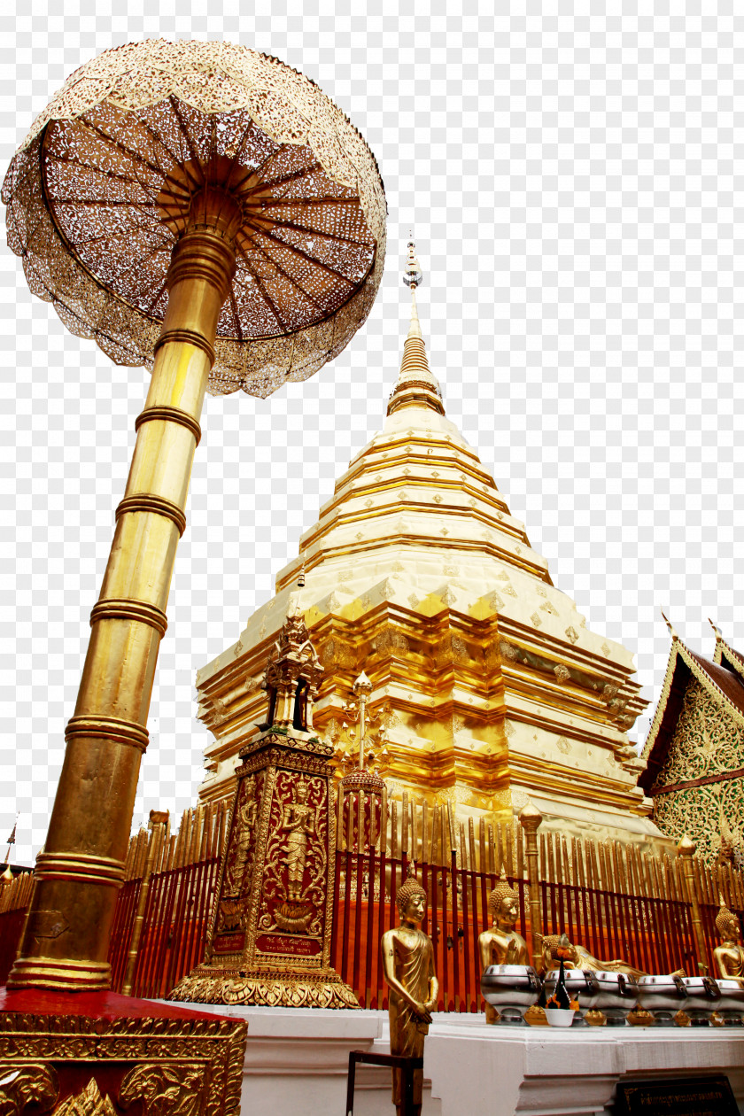 Thailand Ssangyong Temple Wat Phra That Doi Suthep Buddhist PNG