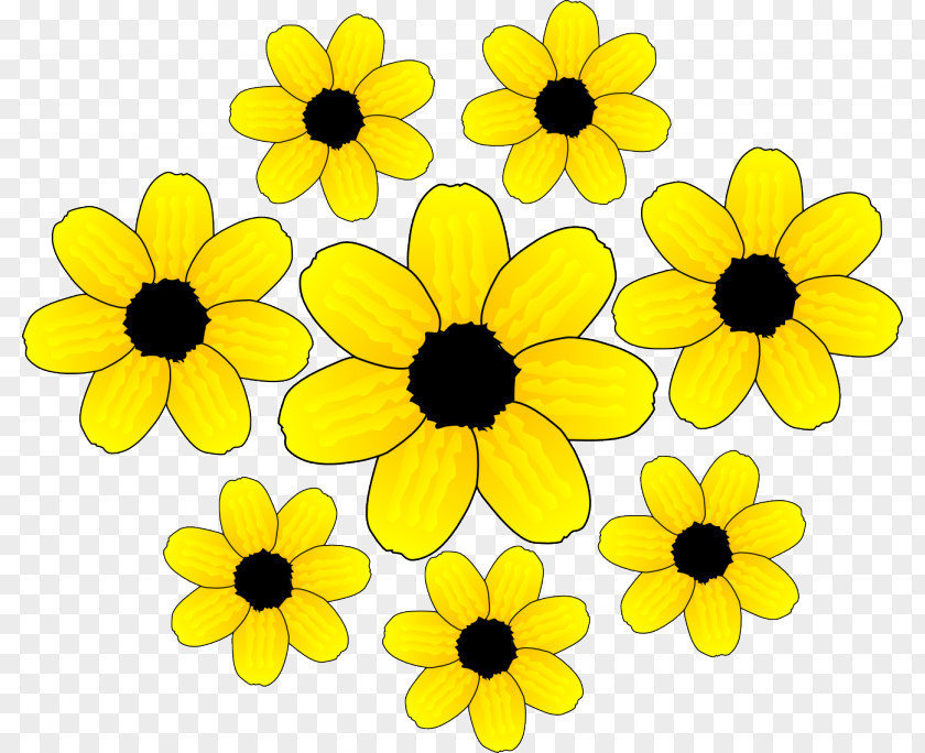 Yellow Flower Clipart Free Content Clip Art PNG