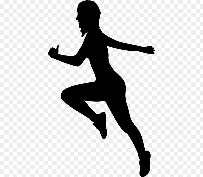 Fit Woman Exercise Silhouette Wellness SA Physical Fitness PNG