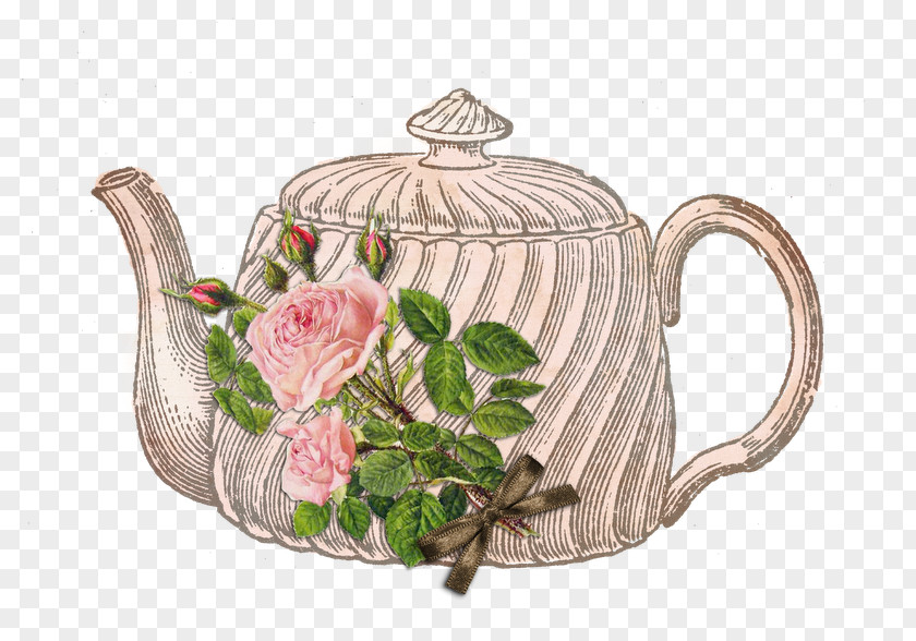 Kettle Teapot Tea Party Clip Art PNG