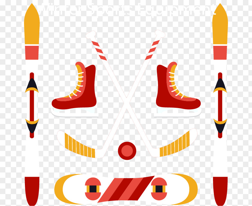 Red And White In Winter Ski Gear Skiing Clip Art PNG