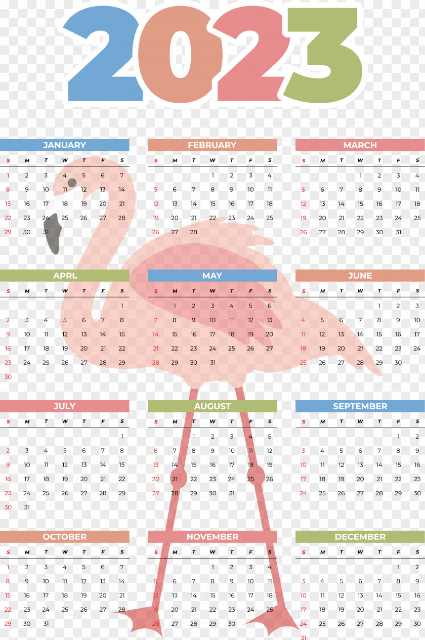 Calendar 2023 Almanac 2022 PNG