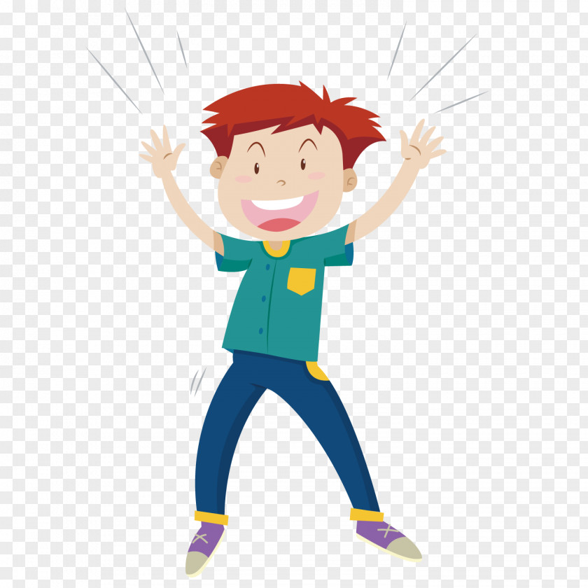 Jumping Boy Stock Photography Illustration Clip Art PNG