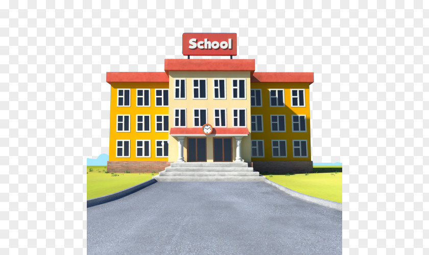 School Building PNG