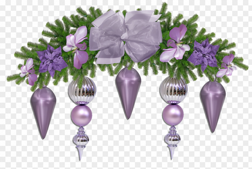 Artificial Flower Dendrobium Christmas Ornaments Decoration PNG
