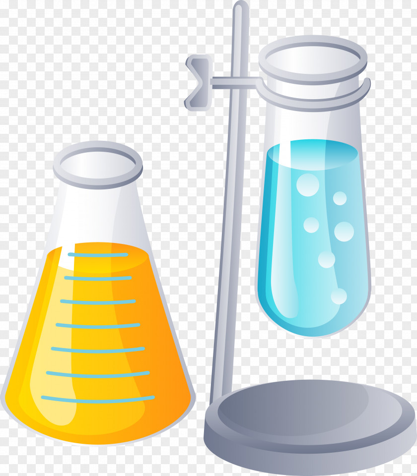 Beaker Laboratory Science School Chemistry Clip Art PNG