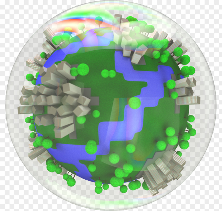 Earth Cartoon Soap Bubble 3D Computer Graphics PNG