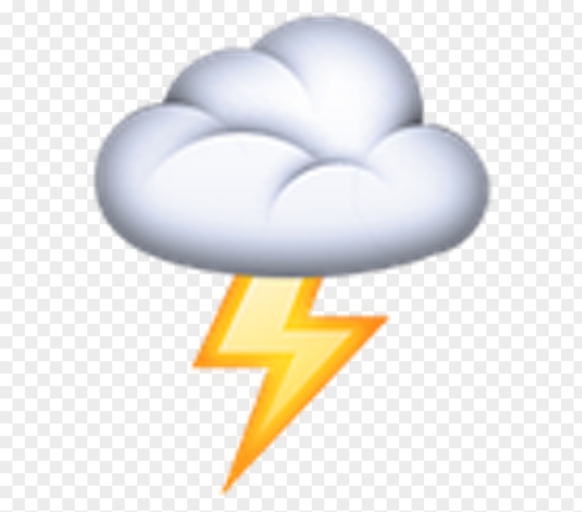 Emoji Emojipedia Cloud Lightning PNG