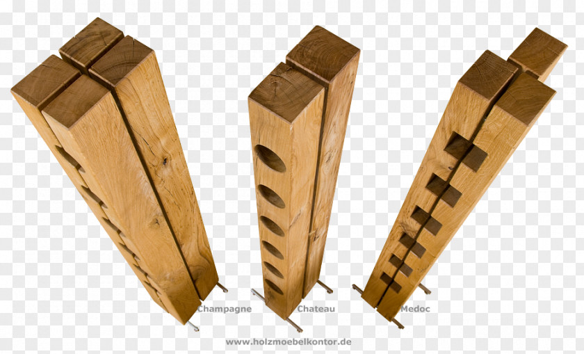 Wood Table Furniture Wine Racks Design PNG