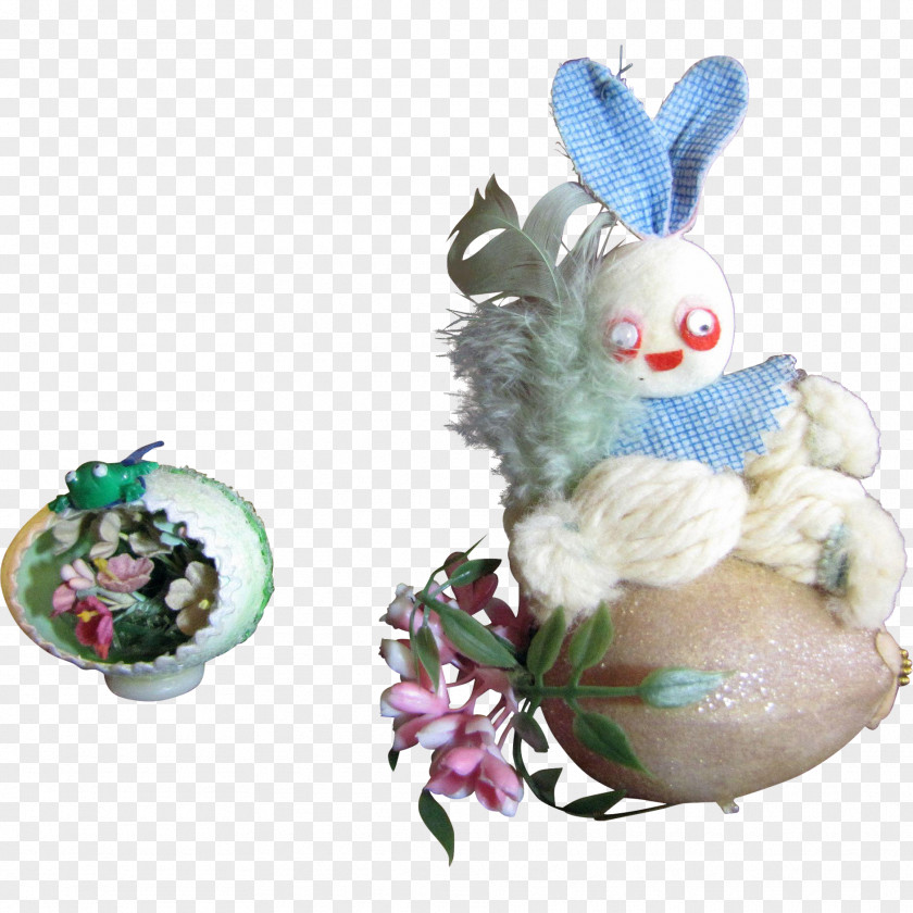Easter Bunny The Egg Tree Christmas Ornament PNG