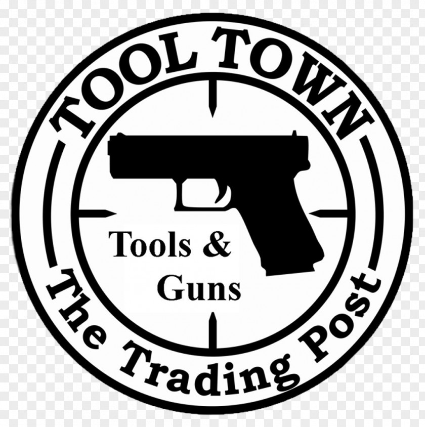 Guns & Roses Tool Town & The Trading Post Firearm Logo Gun Glock PNG