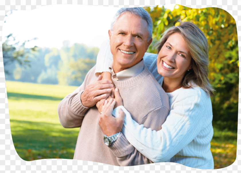 Happy Old Couple Dentistry Dental Implant Surgery Therapy PNG