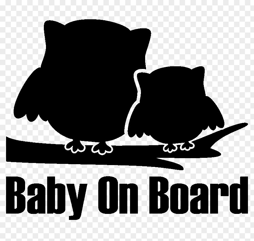 Baby On Board Sticker Whiskers Cat Logo Paperback Snout PNG