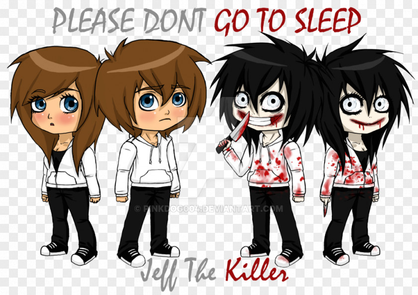 Jeff The Killer Slenderman Creepypasta Drawing Image PNG