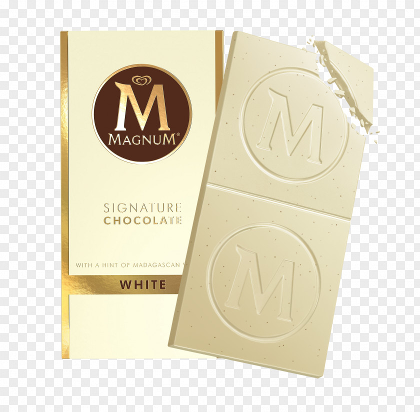 Chocolate White Ice Cream Milk Magnum PNG