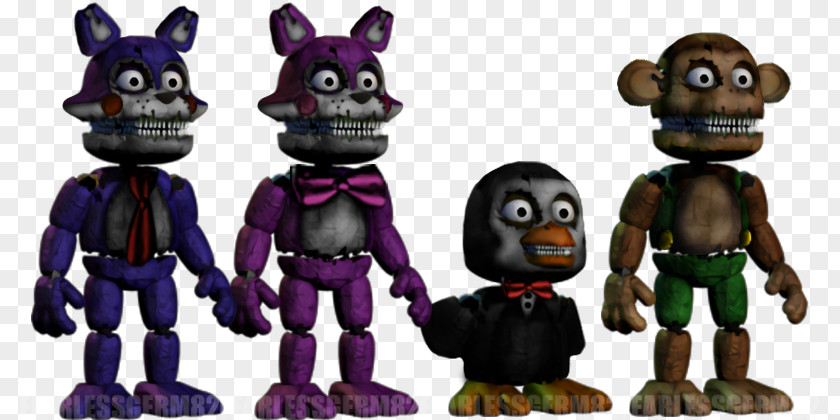 Figurine Animation Five Nights At Freddys Sister Location Toy PNG