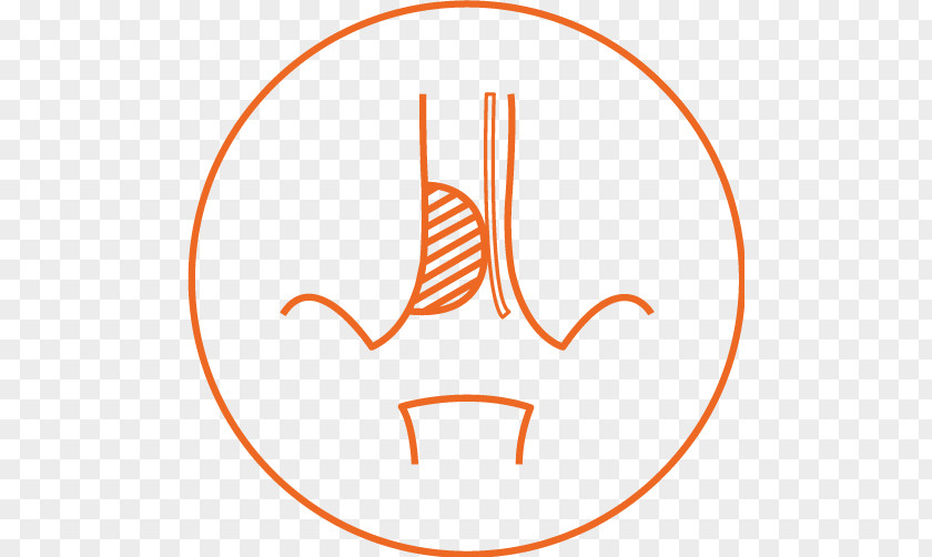 Orange Medical Alert Symbol Ventinova Mechanical Ventilation Breathing Artificial Airway Management PNG