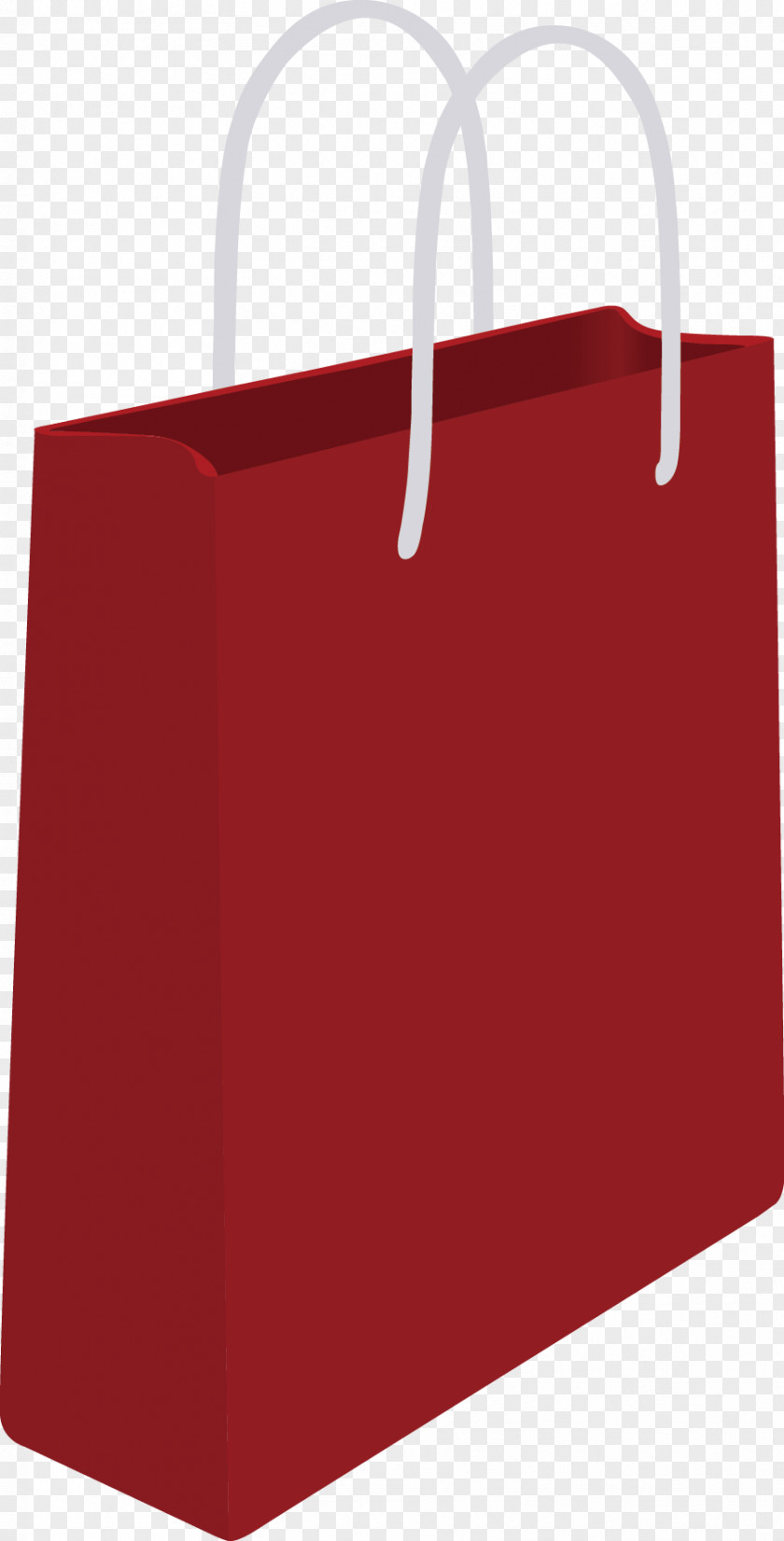 Red Shopping Bag Free Vector Image Tote Brand PNG