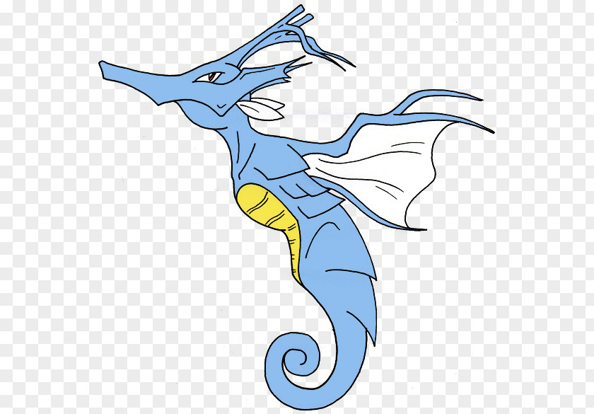 Seahorse Kingdra Pokémon Salamence Art PNG