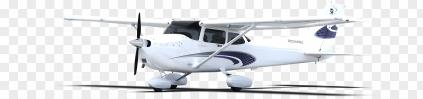 Aircraft Light Cessna 172 Airplane Fixed-wing PNG