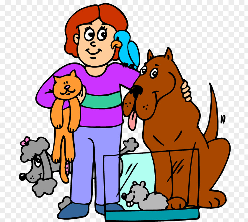 Dog Pet Sitting Clip Art PNG