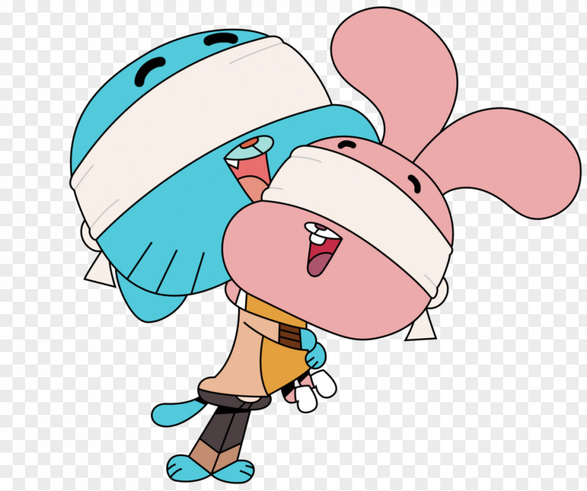 Hug Cartoon Pics Anais Watterson Darwin Gumball PNG