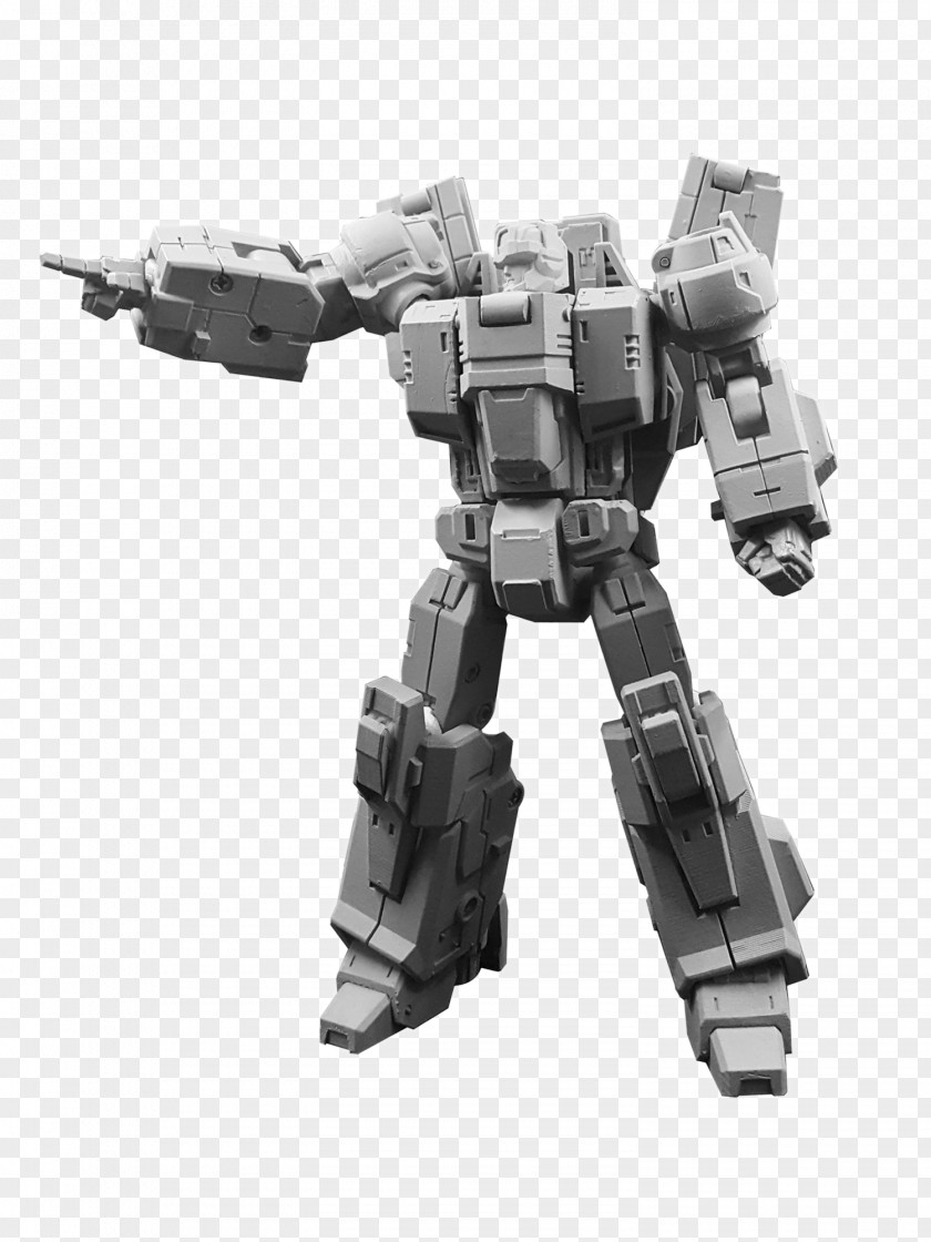 Iron Jetfire Military Robot Steel PNG