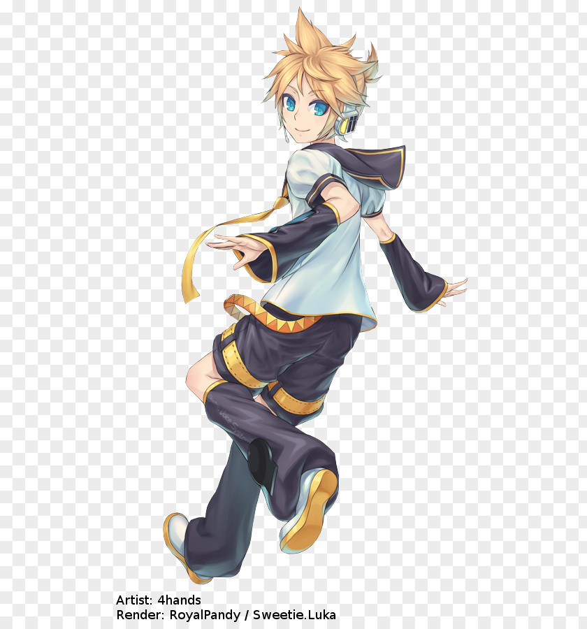 Kagamine Len Rin/Len Rendering Hatsune Miku Megurine Luka PNG