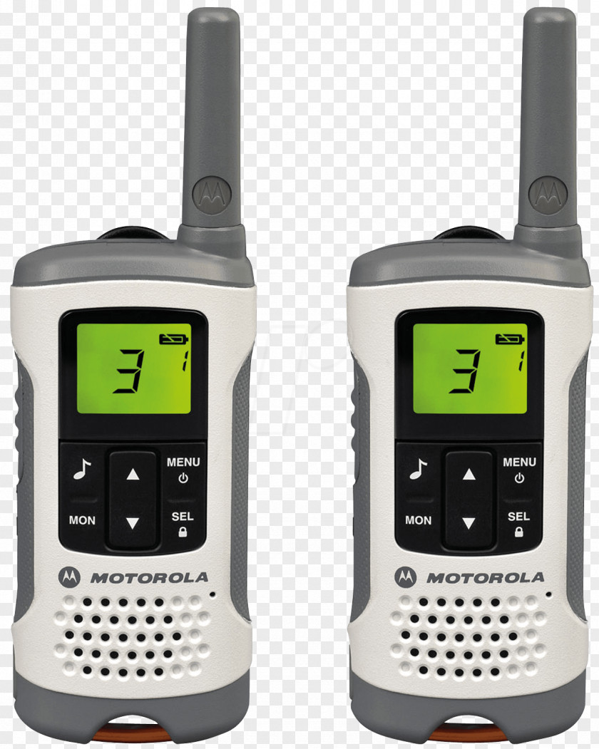 Radio Two-way PMR446 Walkie-talkie Motorola TLKR Walkie Talkie PNG