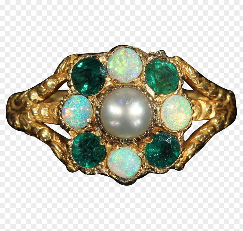 Ring Turquoise Brooch Jewellery Estate Jewelry PNG