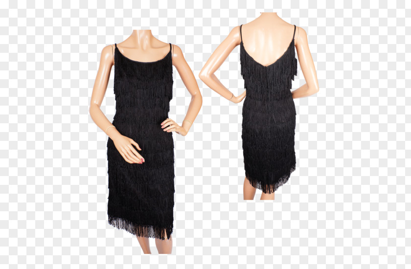 Dress Little Black Shoulder M PNG