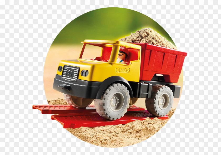 Dump Truck Playmobil Dumper Sand PNG