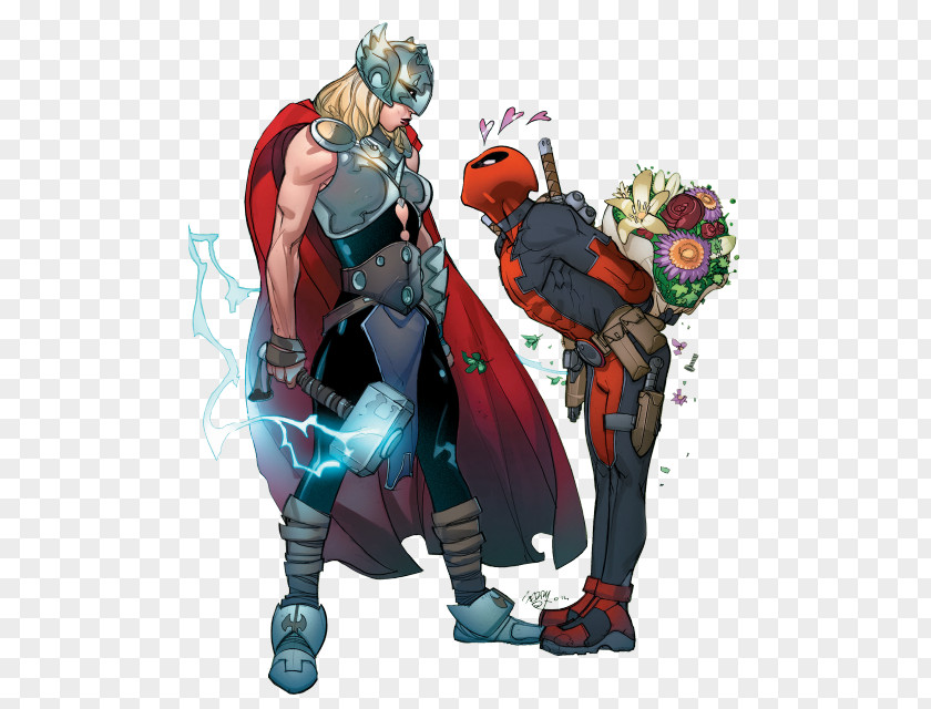 Jane Videos Thor Foster Deadpool Wolverine Comics PNG