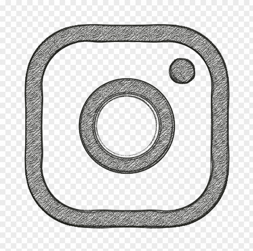 Social Media Outline Icon Instagram PNG