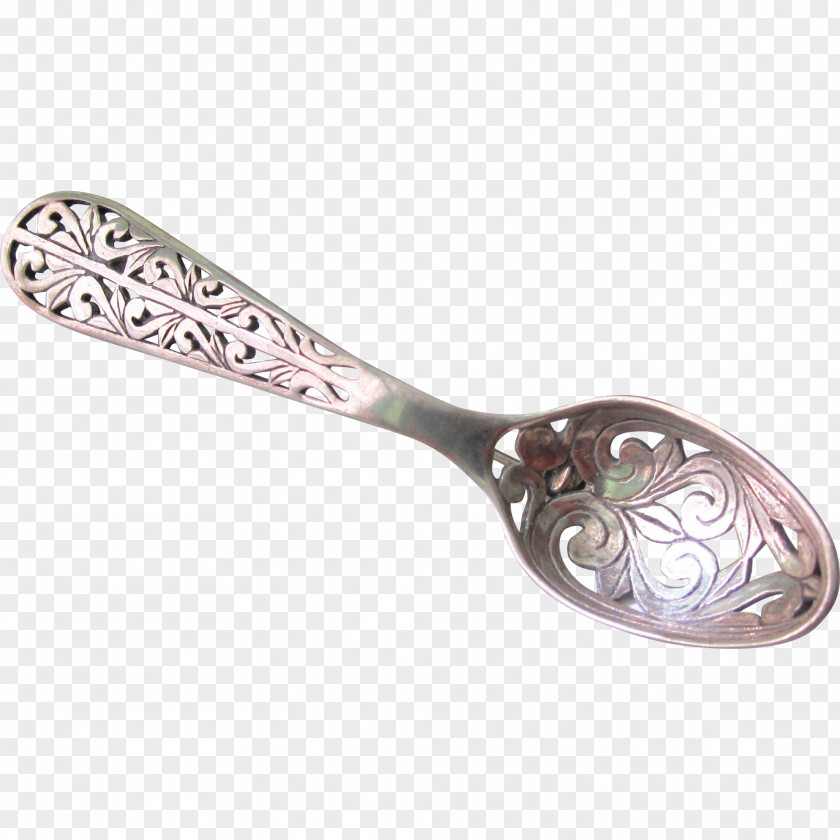 Spoon Sterling Silver Brooch Jewellery Cutlery PNG