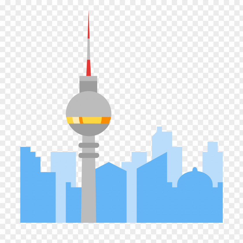 Towers Fernsehturm Skyline Tower Television PNG