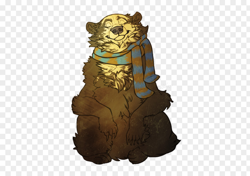 Bear Cat Cartoon Character PNG