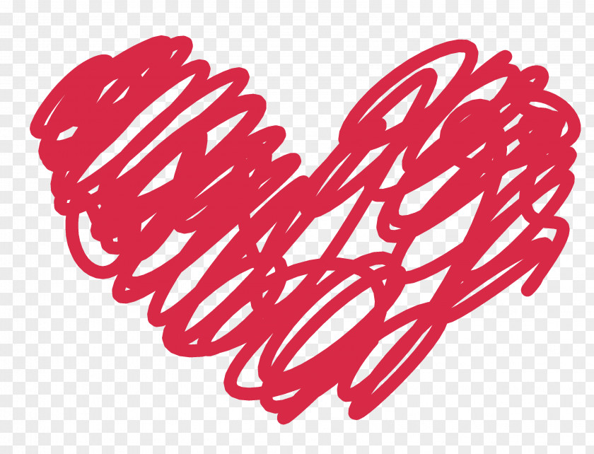 Doodles Heart Doodle Clip Art PNG