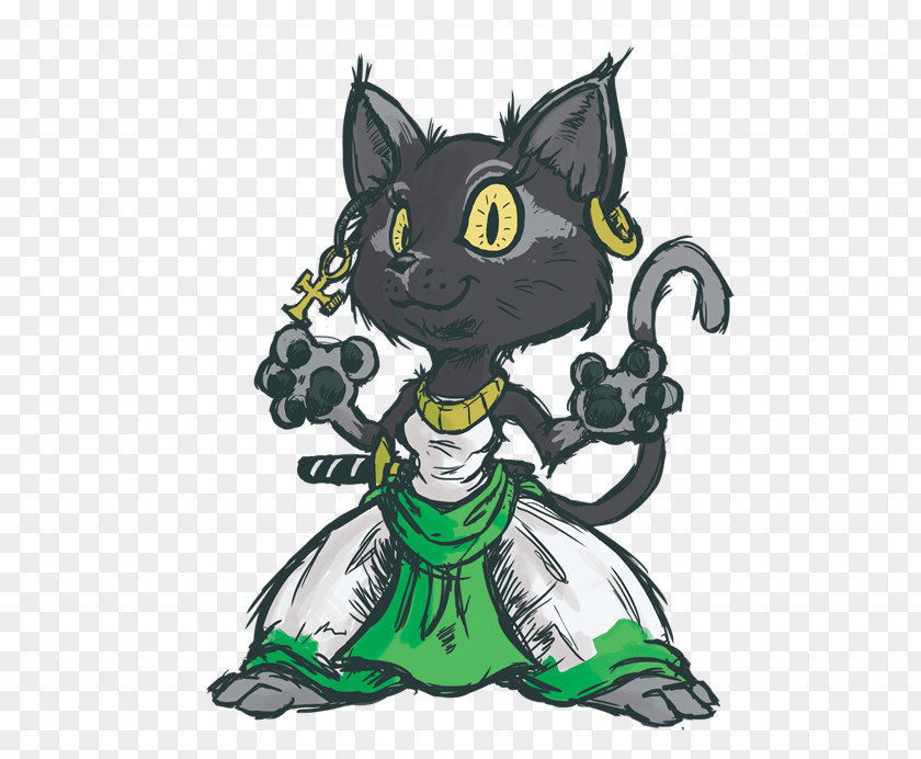 Cat Legendary Creature Cartoon Tail PNG