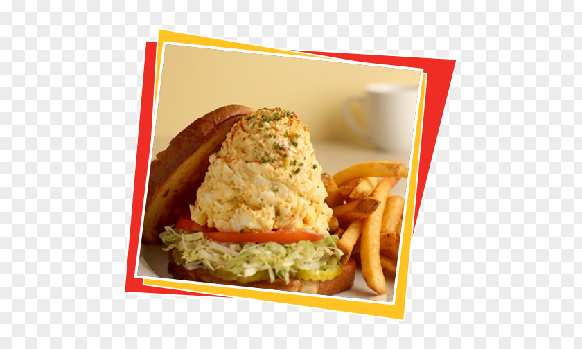 Egg Salad Fried Chicken Sandwich Breakfast PNG