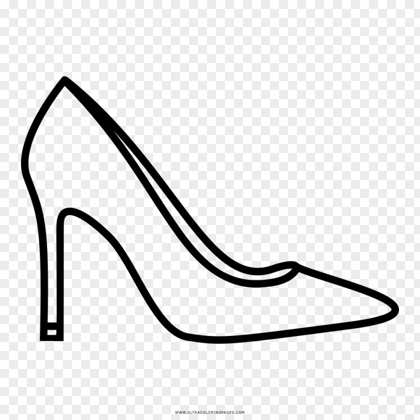 High-heeled Shoe Drawing Coloring Book Clip Art PNG