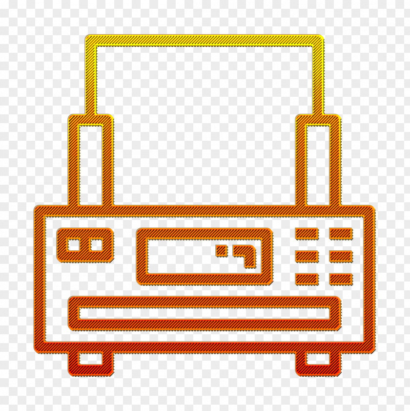 Printer Icon Tools And Utensils Office Stationery PNG