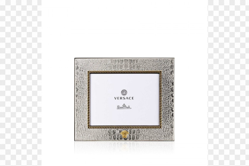 Silver Picture Frames Brand Rosenthal Versace PNG