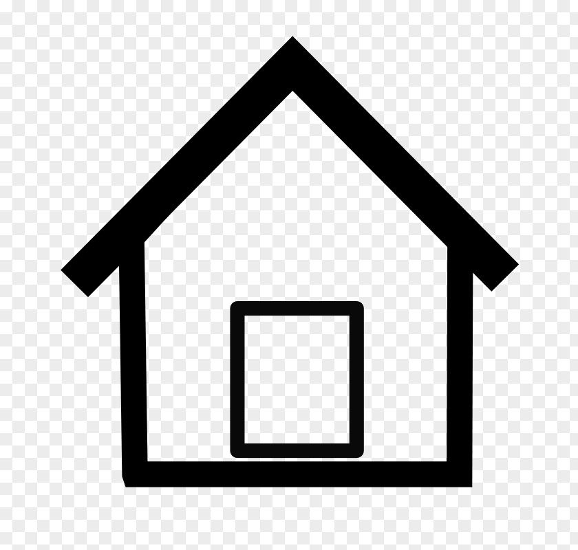 Simple Home Cliparts House Drawing Clip Art PNG