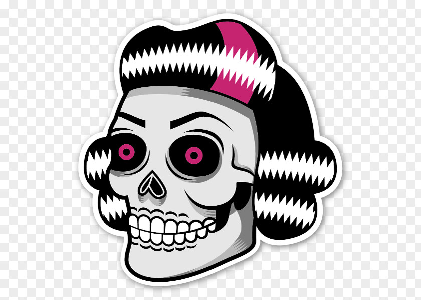 Skull Sticker Clip Art PNG