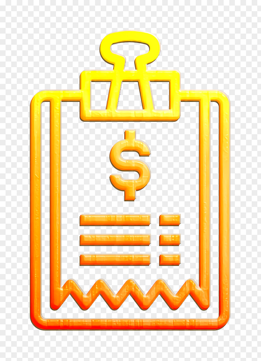 Bill Icon Business And Finance Payment PNG