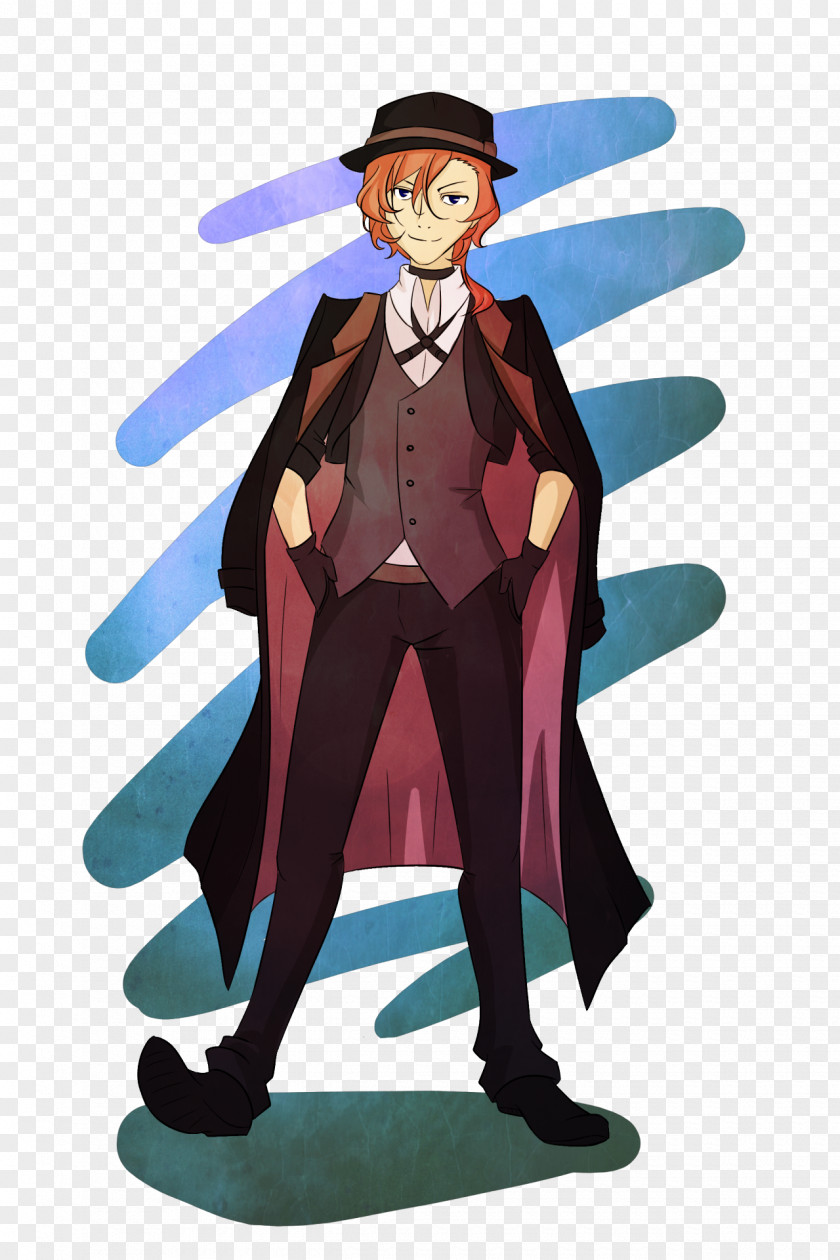 Bungou Stray Dogs Cartoon Character Outerwear Fiction PNG