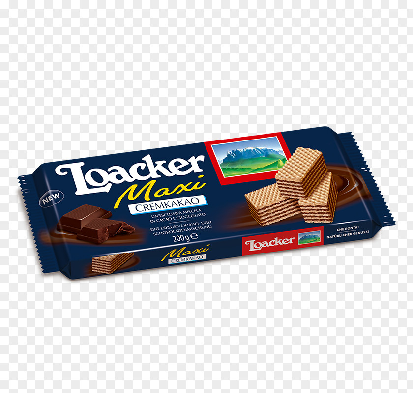 Chocolate Wafer Quadratini Cream White Loacker PNG