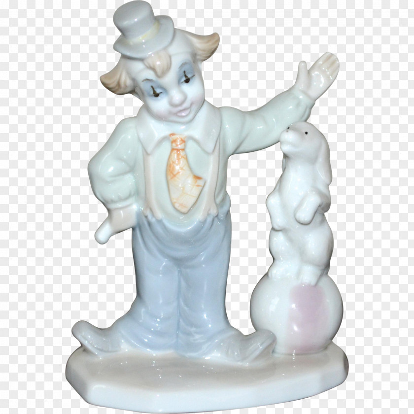Hand-painted Puppy Sculpture Statue Figurine PNG